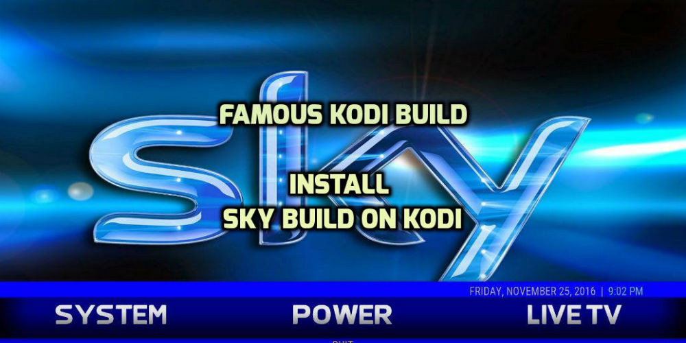 Sky Q Kodi Build 2019